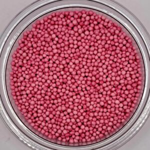 Perle comestibile, roz, marunt, 50 gr