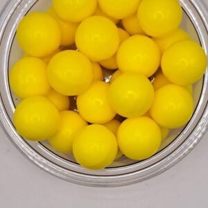 Perle comestibile, galben, 50 gr, 14 mm