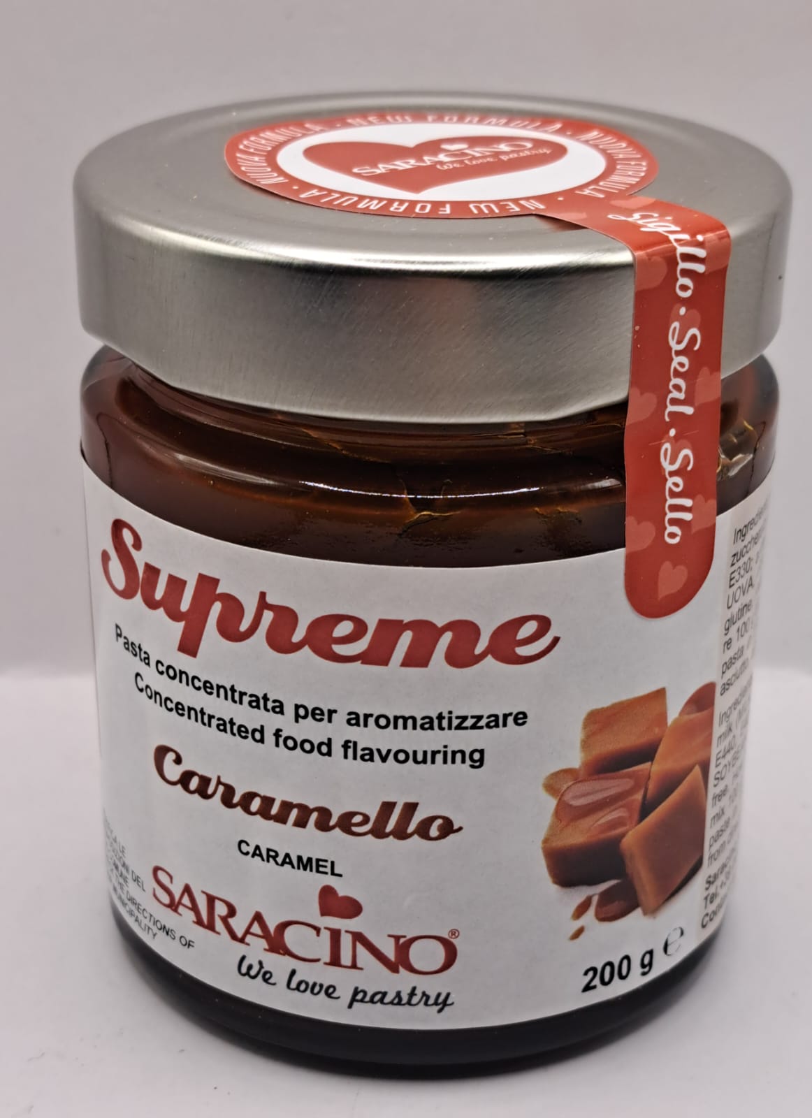 Pasta concentrata, Caramel, 100%, Saracino 200 gr
