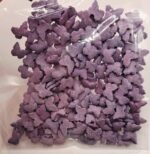 Perle comestibile, fluturi mov confeti, 20 gr