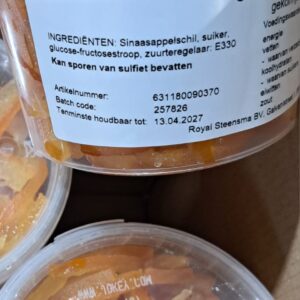 Portocala confiata, 470 gr