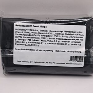 Fondant, 250 gr, Negru