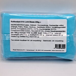Fondant, 250 gr, Albastru deschis