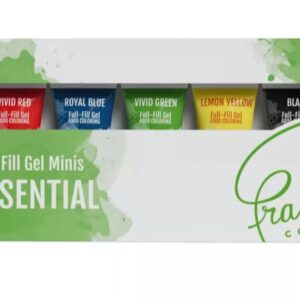 Colorant gel Fractal, 5 culori*12 gr