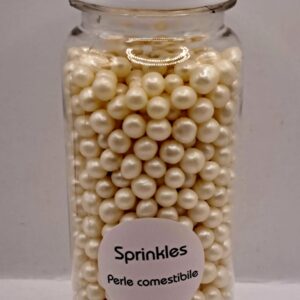 Perle comestibile, Orez expandat,Alb , 120 gr