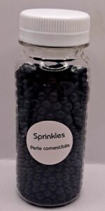 Perle comestibile, Orez expandat, Negru, 120 gr