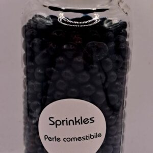 Perle comestibile, Orez expandat, Negru, 120 gr