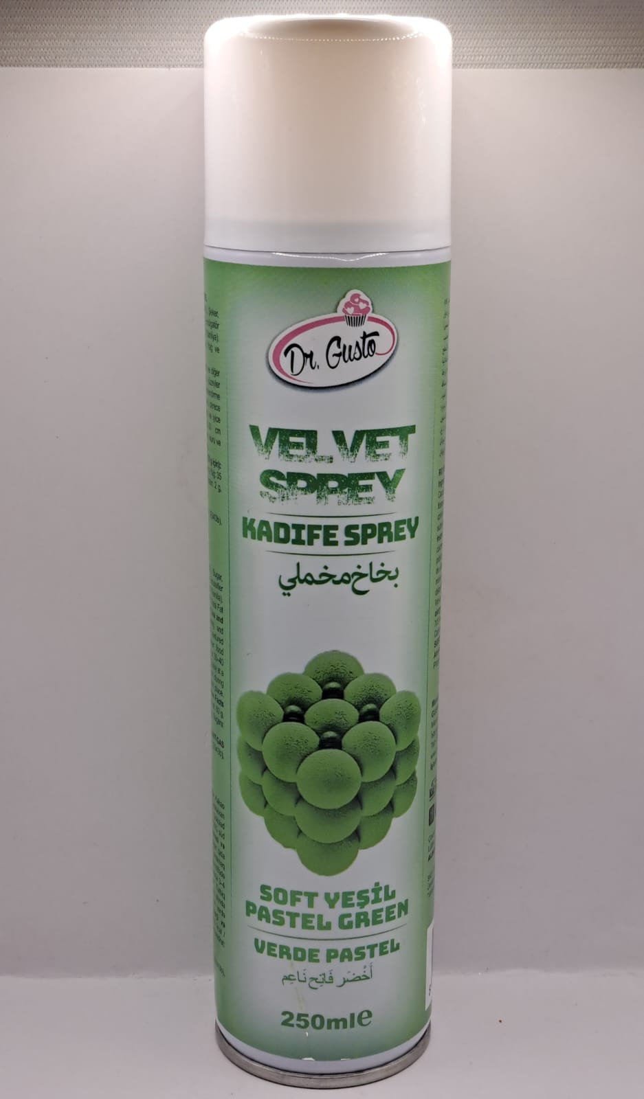 Colorant spray efect catifea, Verde pastel, PREMIUM