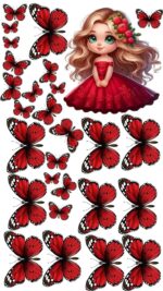 Vafe comestibile, imagini indragostiti, Valentines Day, NR 24