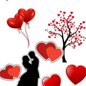 Vafe comestibile, imagini indragostiti, Valentines Day, NR 27