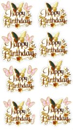 Vafe comestibile, imagini  HAPPY BYRTHDAY