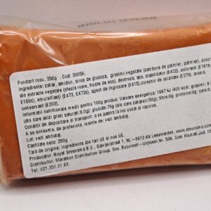 Fondant, 250 gr, Rosu caramiziu
