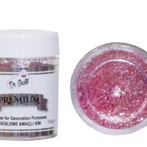 Glitter sclipici , Roz, 10 gr, noncomestibil pentru machete si decor