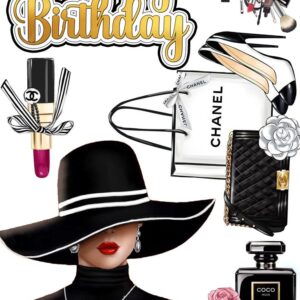 Vafe comestibile, Chanel, happy birthday