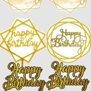 Vafe comestibile, happy birthday, topere auri
