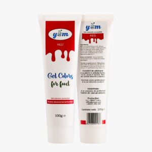 Colorant alimentar gel, 100 GR, Rosu , Yam