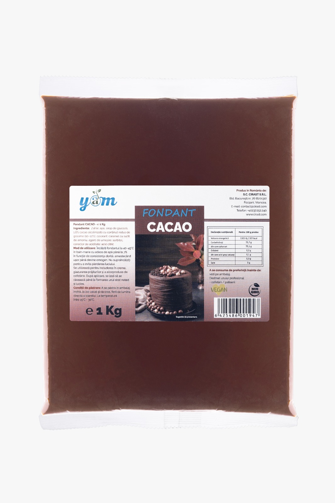 Fondant eclere Maro, 1 kg, YAM - imagine 2