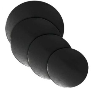 Platou de lemn, Gros / MDF , 30 cm, Negru