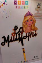Toper acril, La multi ani Barbie