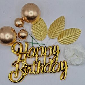 Toper Happy birthday 3 d, AURIU +Sfere