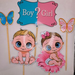 Toper Boy Girl , roz albastru