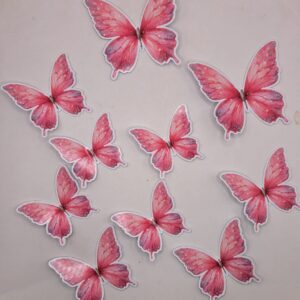 Fluturi Roz, 10 buc