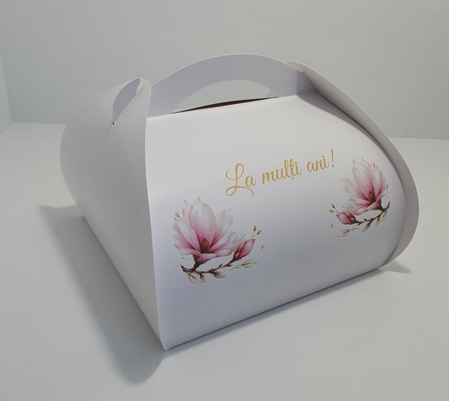 Cutii tort, model floral, 30*30*16 cm inaltime