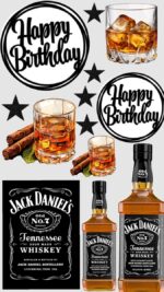 Vafe comestibile, JACK D, Happy Birthday