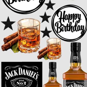 Vafe comestibile, JACK D, Happy Birthday
