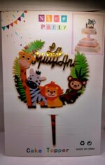 Toper HAPPY Birthday, Animale salbatice , toper prevazut cu bete