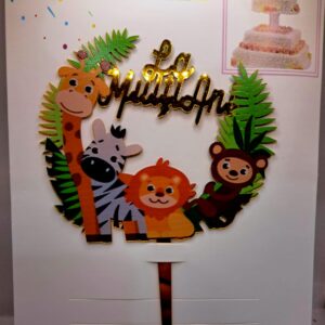 Toper HAPPY Birthday, Animale salbatice