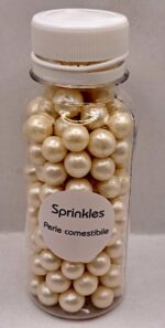 Perle comestibile, Alb sidef, 8 mm, 90 gr
