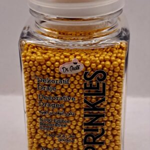 Perle comestibile, Auriu1, mm, 100 gr , Sprinkles