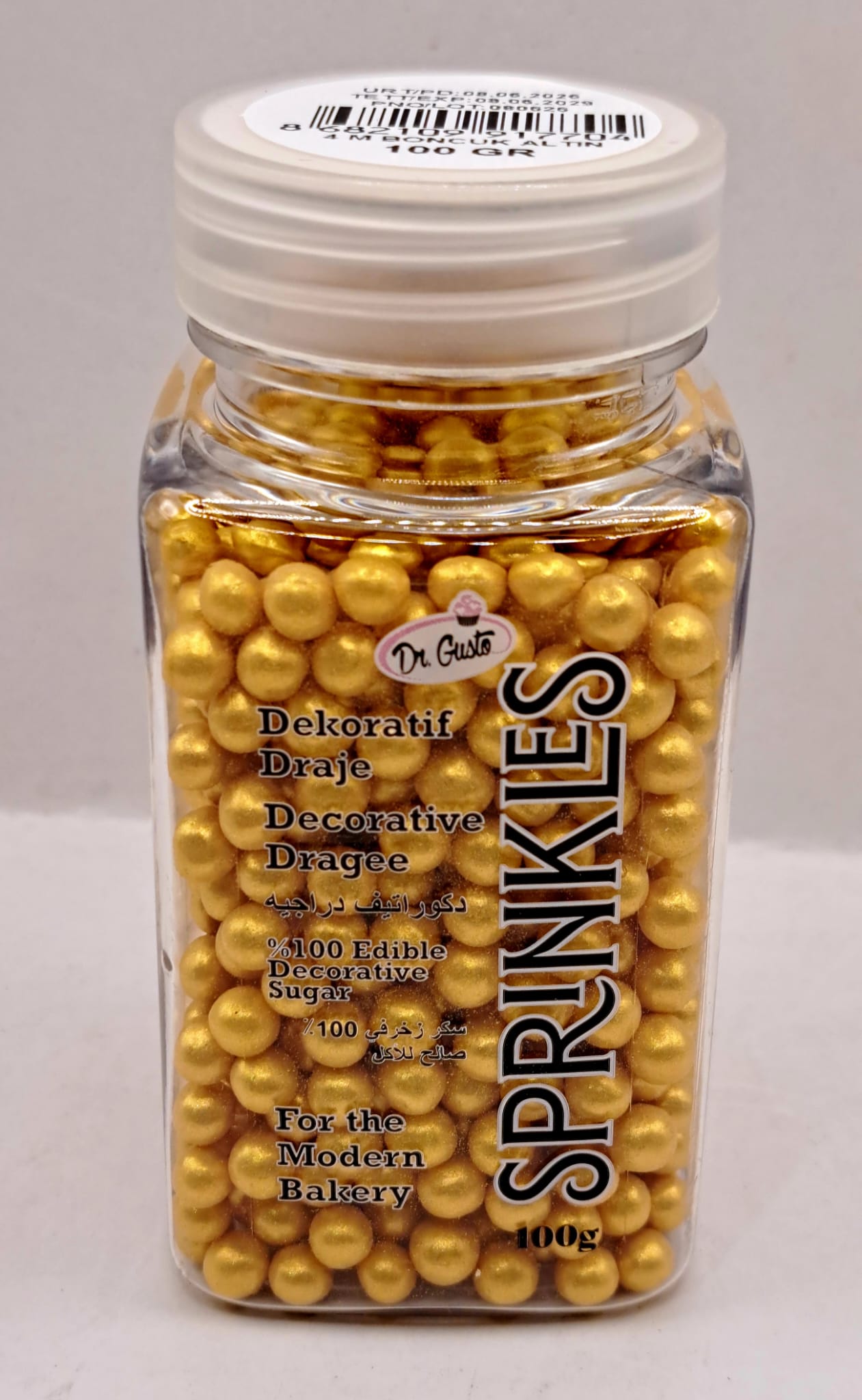 Perle comestibile, AURIU.3 mm, 100 gr , Sprinkles
