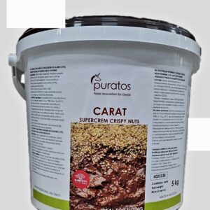 Crema,  Alune de Padure, Crispy Biscuit, Carat Puratos, 5 Kg