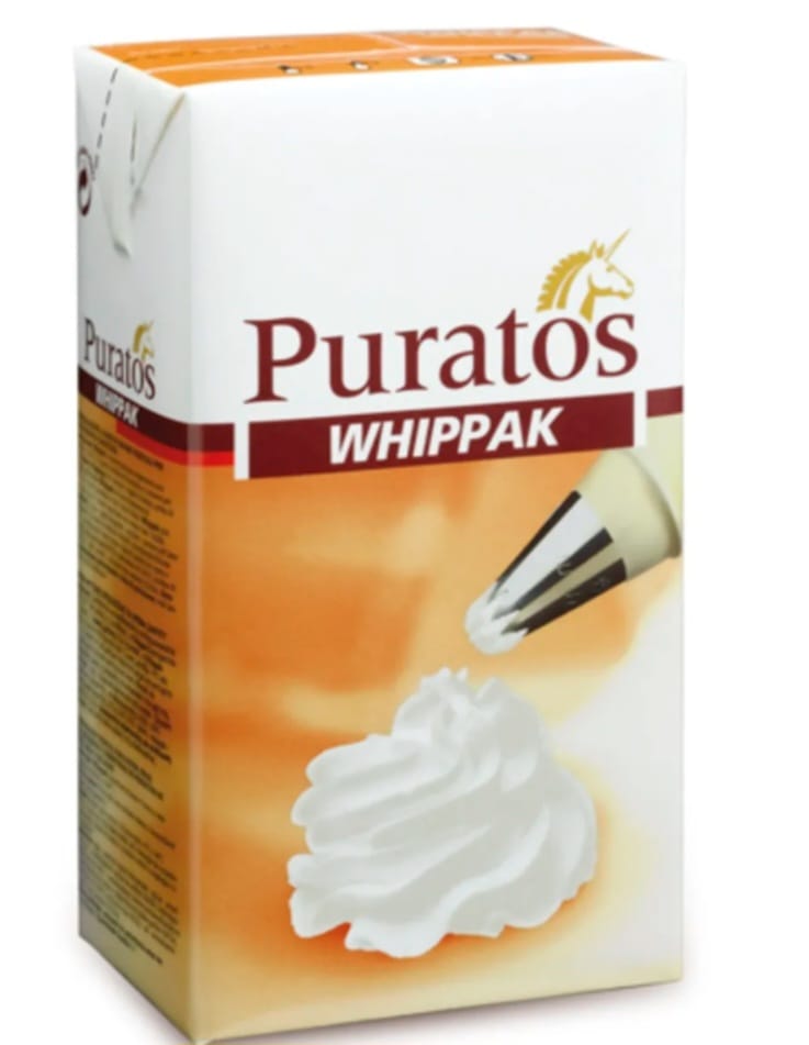 Friscă vegetală, stabilă la congelare-decongelare - Whippak - 1L - Puratos