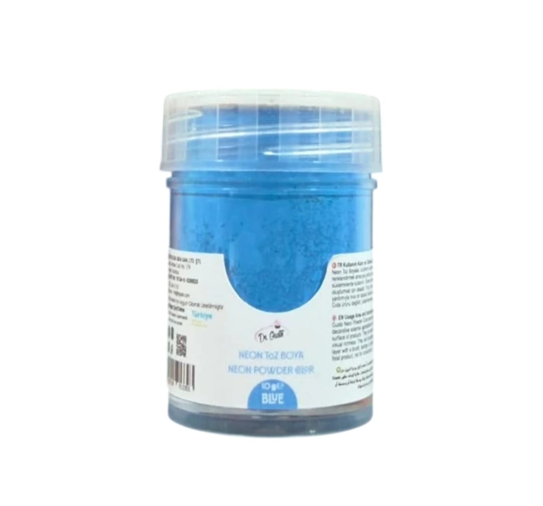Colorant Decorativ Neon, Albastru Dr. Gusto, 10 g