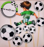 Toper fotbalist , minge, prevazut cu bete de sustinere