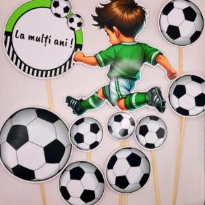 Toper fotbalist , minge, prevazut cu bete de sustinere
