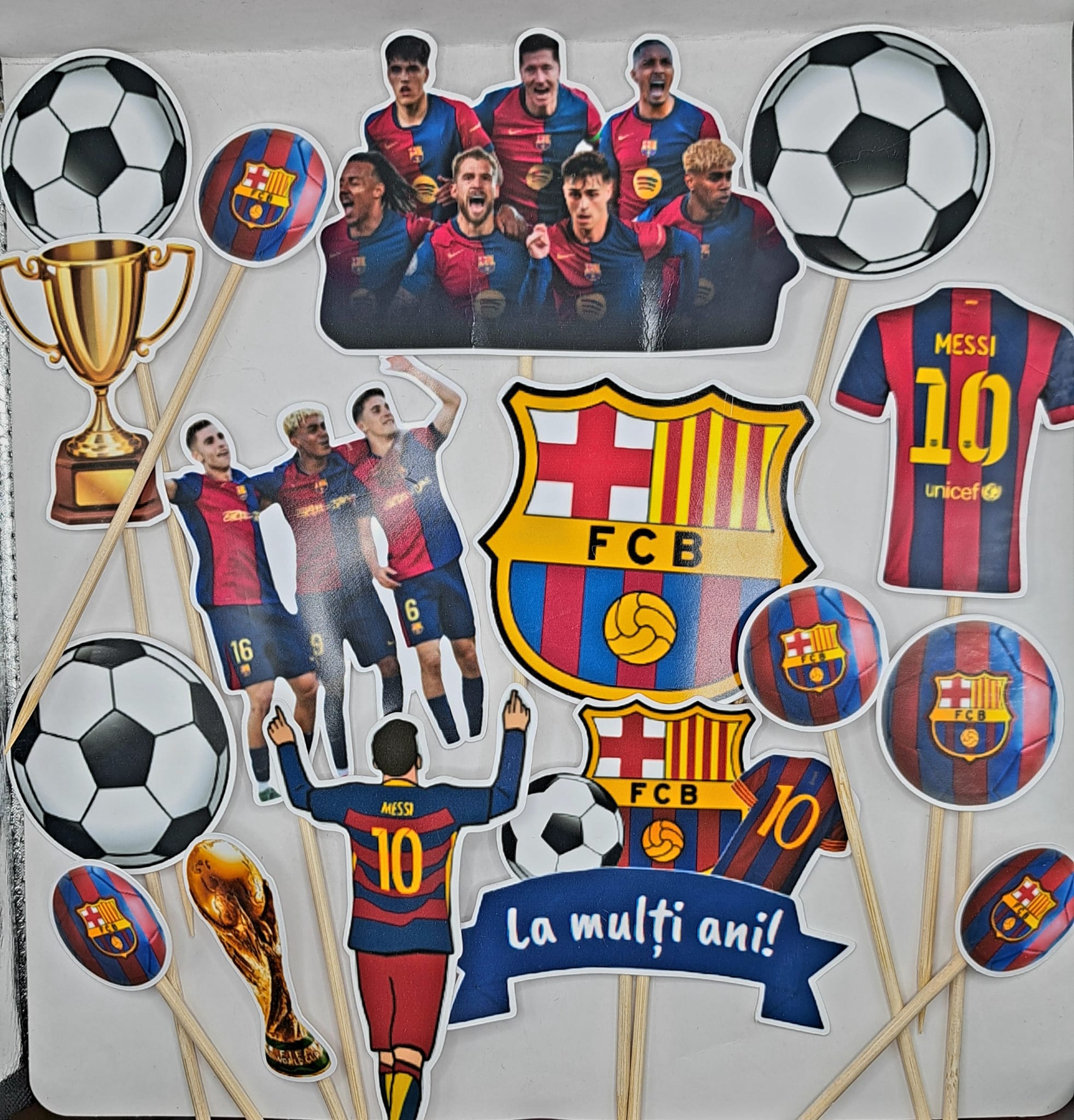 Toper, Barcelona ,prevazut cu bete de sustinere, FCB