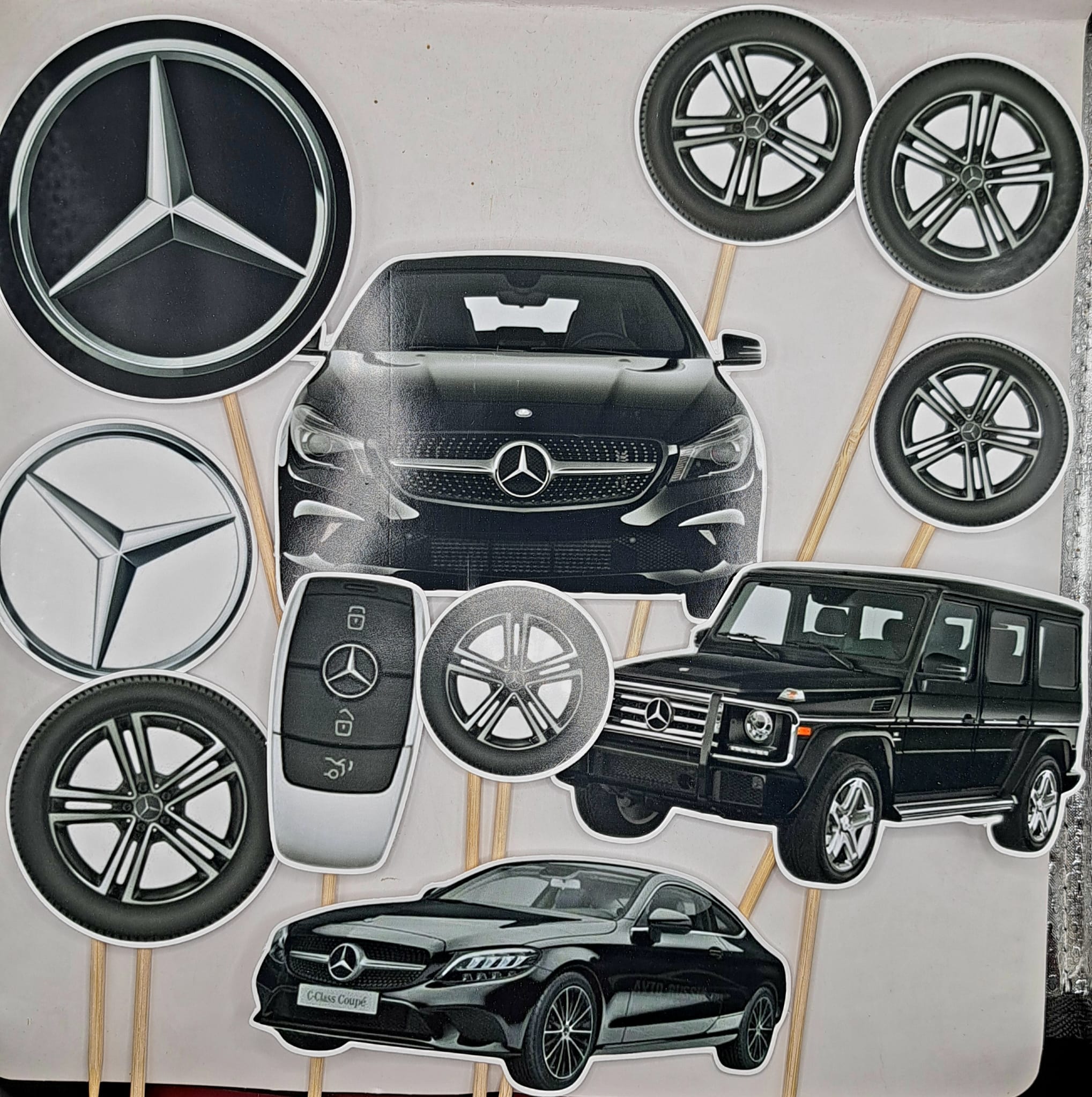Toper, Mercedes, Roti, prevazut cu bete de sustinere
