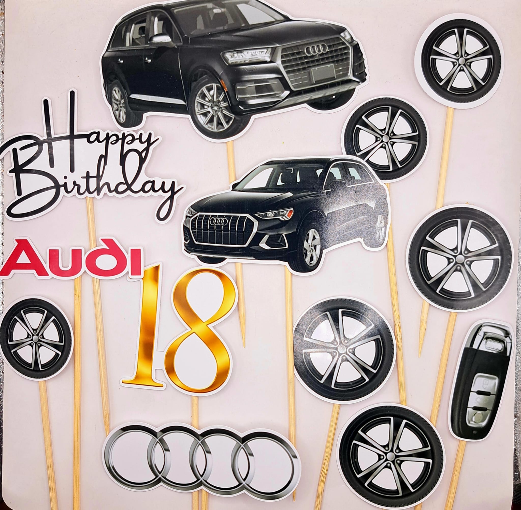 Toper, Audi, 18 ani, Roti, prevazut cu bete de sustinere
